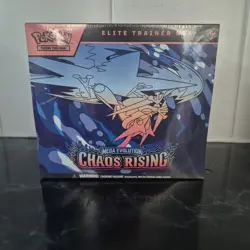 Pokemon TCG Mega Evolution Chaos Rising ETB Elite Trainer Box 2x Booster Bundle - Image 2
