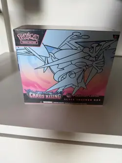 POKEMON TCG: MEGA EVOLUTION — CHAOS RISING POKEMON CENTER ELITE TRAINER BOX - Image 1