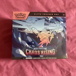 Pokemon TCG X4 Mega Evolution: Chaos Rising Elite Trainer Box NEW - Image 2