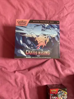 Pokemon TCG X4 Mega Evolution: Chaos Rising Elite Trainer Box NEW - Image 5