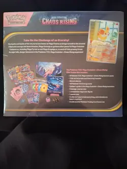 Pokemon TCG Mega Evolution Chaos Rising Elite Trainer Box ETB Sealed New - Image 2