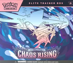 Pokemon TCG Mega Evolution Chaos Rising Elite Trainer Box ETB Sealed Presale - Image 1