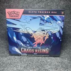 Mega Evolution Chaos Rising Elite Trainer Box - ETB - Pokemon TCG NEW SEALED - Image 1