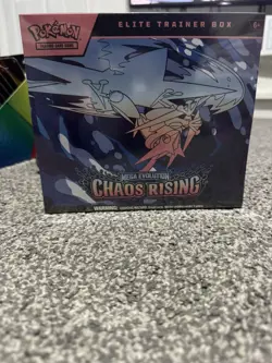 Pokemon TCG Mega Evolution Chaos Rising Elite Trainer Box ETB - Image 1