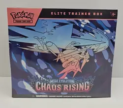 Pokemon TCG Mega Evolution Chaos Rising Elite Trainer Box ETB Free Postage - Image 2