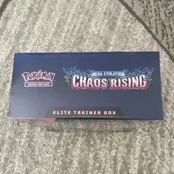 Pokemon TCG Mega Evolution Chaos Rising Elite Trainer Box English Lucario 1 Box - Image 3