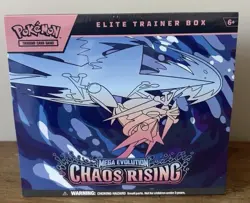 Pokemon TCG Mega Evolution Chaos Rising Elite Trainer Box ETB - Image 1