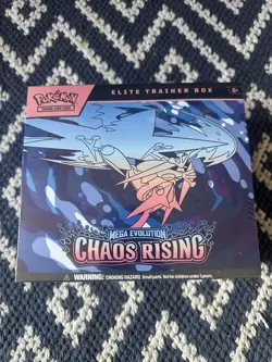 Pokemon TCG Chaos Rising Elite Trainer Box ETB Sealed Mega Evolution NEW 🔥 - Image 1