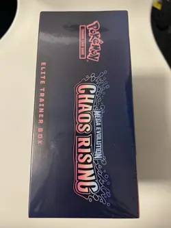 Pokemon TCG Elite Trainer Box Mega Evolution—Chaos Rising ETB - Image 5