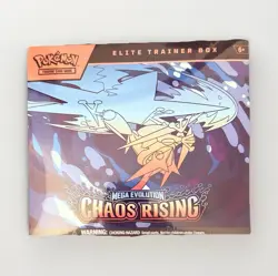 Pokemon TCG Mega Evolution Chaos Rising Elite Trainer Box - Image 1