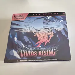 Pokemon TCG Elite Trainer Box Chaos Rising (Mega Evolution) NEW SEALED - Image 1