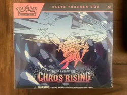 Pokemon TCG: Mega Evolution Chaos Rising Elite Trainer Box ETB Factory Sealed - Image 1