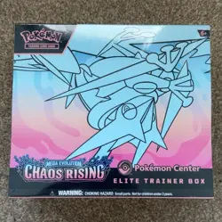 Pokemon Center Elite Trainer Box Mega Evolution—Chaos Rising Pokemon TCG 2024 - Image 1