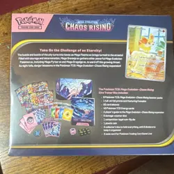 Pokemon TCG Mega Evolution: Chaos Rising Elite Trainer Box 40 Cards 2024 EN - Image 3