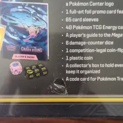 Pokemon Center TCG Mega Evolution: Chaos Rising Elite Trainer Box English - Image 5