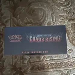 Pokemon TCG Mega Evolution Chaos Rising Elite Trainer Box 2024 SEALED ✅ - Image 3