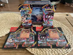 Pokemon TCG Mega Evolution Chaos Rising Elite Trainer Box BUNDLE Cards English - Image 1