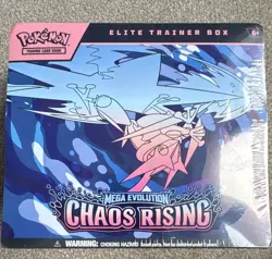 Pokemon TCG Mega Evolution—Chaos Rising Elite Trainer Box 2026 - Sealed - Image 1