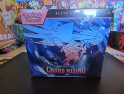 Pokemon TCG Mega Evolution Chaos Rising Elite Trainer Box English Gyarados 2026 - Image 1