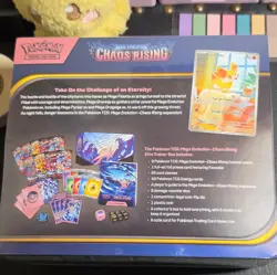 Pokemon TCG Mega Evolution—Chaos Rising Elite Trainer Box, 9 Booster Packs, NM - Image 4