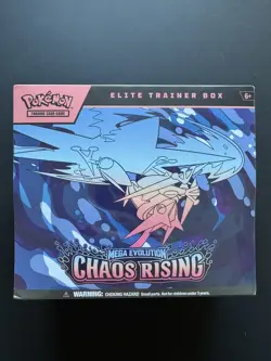Pokemon TCG - Mega Evolution - Chaos Rising Elite Trainer Box - New & Sealed - Image 1