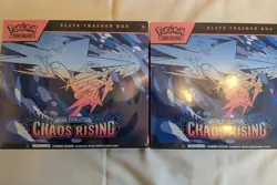 Pokemon TCG Mega Evolution Chaos Rising Elite Trainer Box ETB 2-Pack Sealed - Image 1