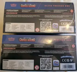 Pokemon TCG Mega Evolution Chaos Rising Elite Trainer Box ETB 2-Pack Sealed - Image 3