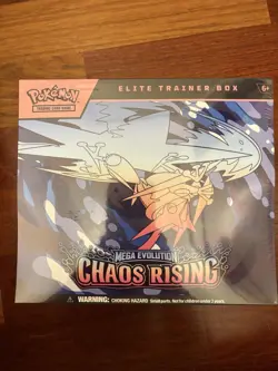 Pokemon TCG Mega Evolution Chaos Rising Elite Trainer Box ETB | New & Sealed - Image 1