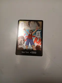 2 One Piece Romance Dawn Monkey D. Luffy DON!! Card OP-01 Magna ENG/JAPAN - Image 3