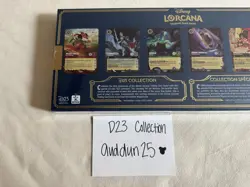 Ravensburger Disney Lorcana D23 Collection Limited Promo Sealed Box 6 Cards 2024 - Image 4