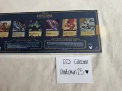 Ravensburger Disney Lorcana D23 Collection Limited Promo Sealed Box 6 Cards 2024 - Image 5