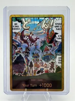 ONE PIECE OP14 GOLD DON!! Card Egghead Island - The Azure Sea’s Seven English - Image 3