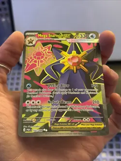 ✨ MEGA Starmie EX 102/088 Ultra Rare Perfect Order Pokemon Card NM/M ✨V MINTY - Image 1