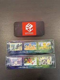 Pokemon Eevee Heroes + Blue Sky Stream Booster Boxes. Bundle. THAI Lang. RARE - Image 4