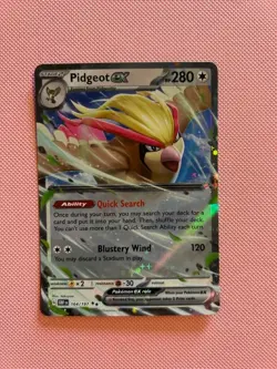 Pidgeot ex 164/197 Sv03: Obsidian Flames Holo - English - Pokemon TCG - Image 1