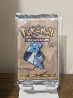 Fresh Fossil Pokemon Pack WOTC Light Pack From Box Sealed - Image 1