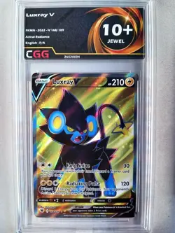 Pokemon Card ENGLISH Luxray V (ASR 168) Astral Radiance CGG 10+ 26520034 - Image 1