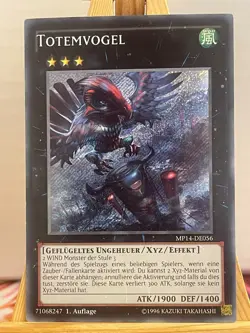 Totem Bird MP14-EN056 Secret Rare German NM YUGIOH - Image 1