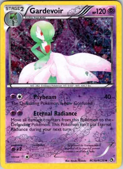 Gardevoir RC10/RC25 Legendary Treasures: Radiant Collection Pokemon TCG LP Holo - Image 1