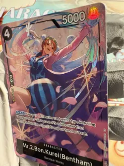 Mr.2 Op14-091 Alt Art One Piece TCG Card - Image 2