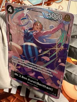 Mr.2 Op14-091 Alt Art One Piece TCG Card - Image 3