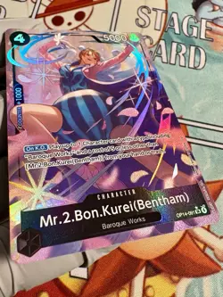 Mr.2 Op14-091 Alt Art One Piece TCG Card - Image 5