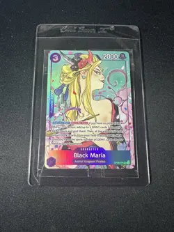 Black Maria OP08-074 Illustration Box Volume 2 EN Promo One Piece CCG *Sealed* - Image 1
