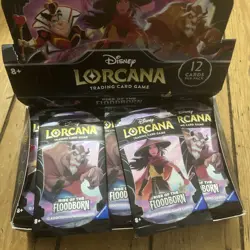 Disney Lorcana TCG Rise of the Floodborn Booster Box Open Box 32x Pack Brand New - Image 2