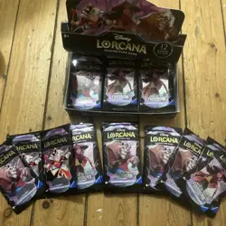 Disney Lorcana TCG Rise of the Floodborn Booster Box Open Box 32x Pack Brand New - Image 3