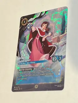 Disney Lorcana - Winterspell - Belle - Snowfield Strategist - ENCHANTED 236/204 - Image 4