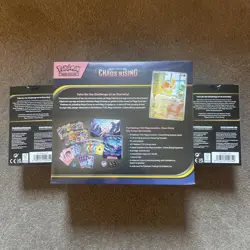 Pokemon TCG Chaos Rising ETB + 2x Booster Bundle Boxes New Sealed UK Seller - Image 3