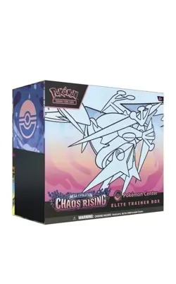 Pokemon TCG Chaos Rising 2x Pokemon Centre ETB & X 2 Booster Bundle New& Sealed - Image 2