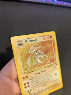 Kabutops 9/62 - Holo Rare - Fossil - Pokemon Card - MP - Image 3