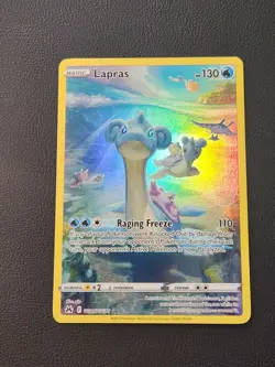 Lapras GG05/GG70 Crown Zenith Galarian Gallery Holo Card Near Mint Condition - Image 1